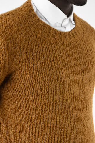 cable knit crew-neck Sweater