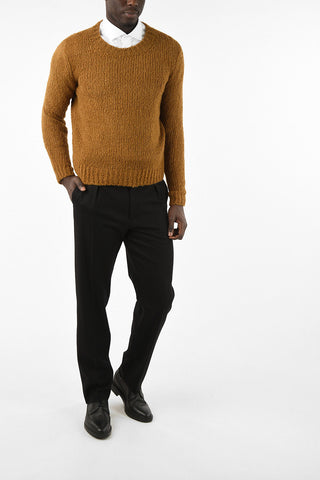 cable knit crew-neck Sweater