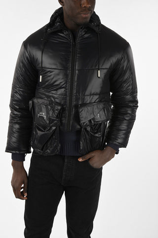 Puffer Jacket with Zip Closure