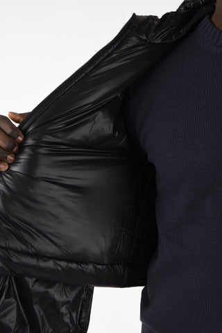 Puffer Jacket with Zip Closure