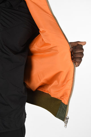 utility fatigue sleeveless jacket