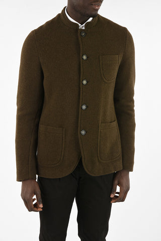 bouclé coat