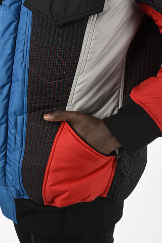 ADIDAS hidden closure puffer jacket