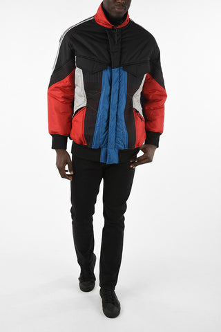 ADIDAS hidden closure puffer jacket