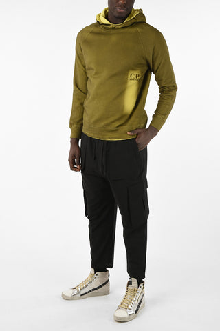 Hooded Turtleneck Sweatshirt