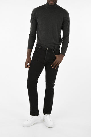 Mid-Rise Straight Fit Jeans 18.5 cm