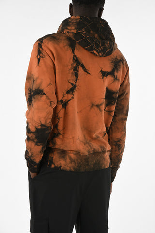 Hooded Print Sweatshirt