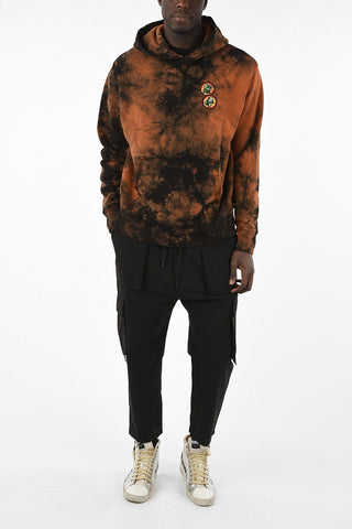 Hooded Print Sweatshirt