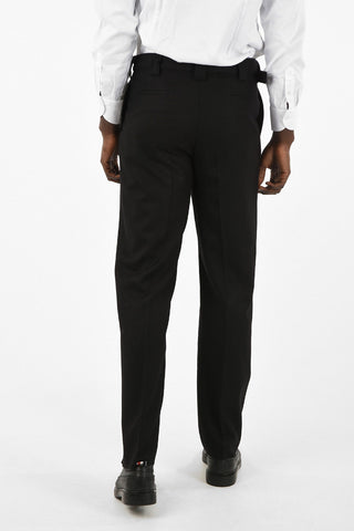 single pleat trousers with Belt