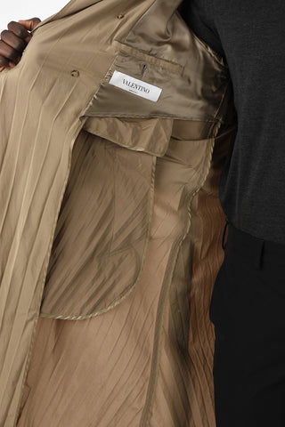 Double Breasted Trench With Belt
