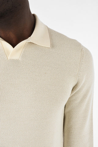 Silk and virgin wool sweater