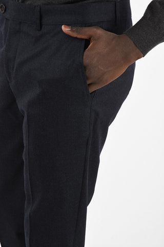 Wool Straight Fit Pants