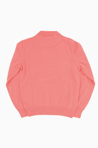Logo Embroidered Crew-Neck Sweater