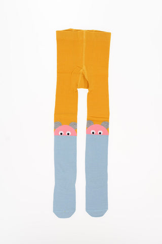 Mouse Embroidered Hose