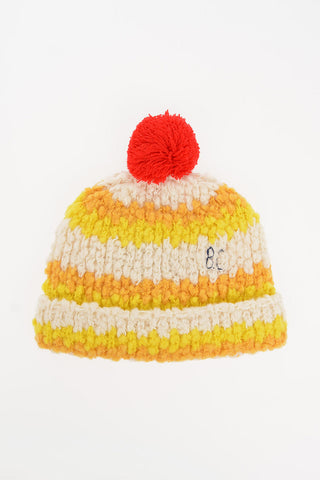 Pompon Beanie