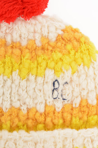 Pompon Beanie