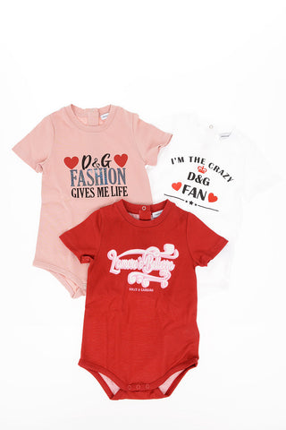 Set 3 Pezzi Body Stampati