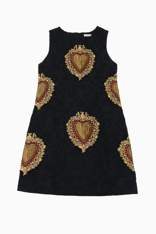 Heart Embroidered Dress