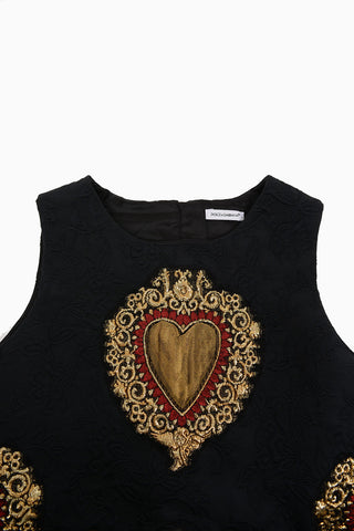 Heart Embroidered Dress