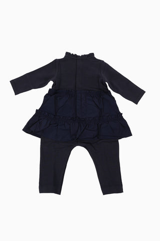 Stretch Cotton Romper Suit