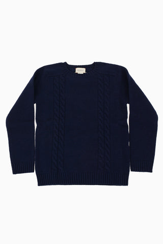 Wool Cable Knit Sweater