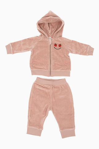 Chenille Sweatshirt and Pants Set