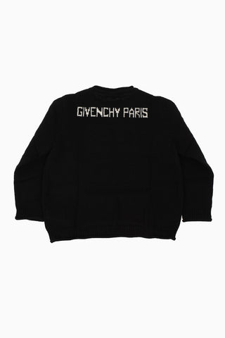 Cashmere and Wool Embroidered Sweater