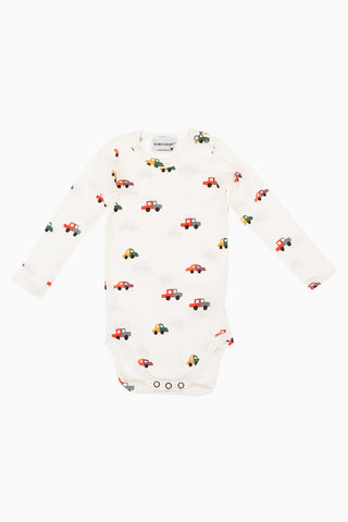Car Printed Romper Suit