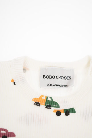 Car Printed Romper Suit