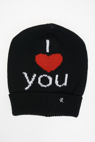 Wool embroidered Beanie