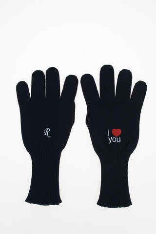 Wool I LOVE YOU Gloves