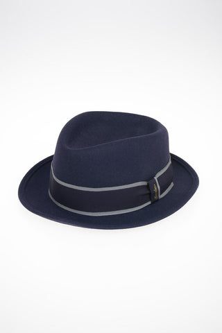 fur felt Homburg