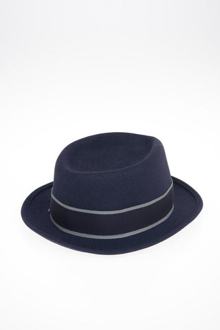 fur felt Homburg