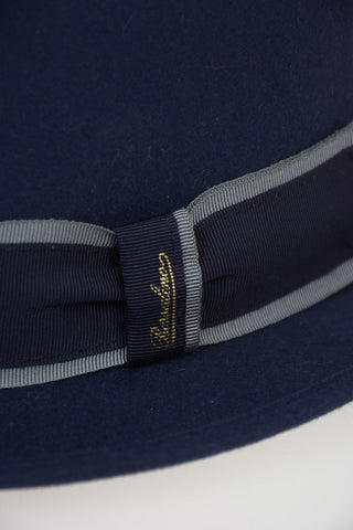fur felt Homburg