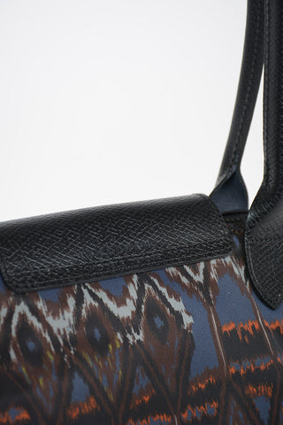 Printed Textile LE PLIAGE Double Handle Tote Bag