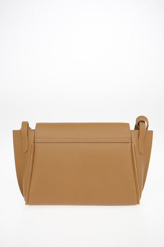 Leather Mini Bag With Braided Suede Detail