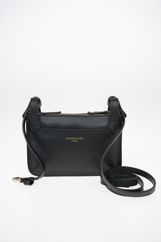 Leather Pouch Bag With Adjustable Shoulder Strap