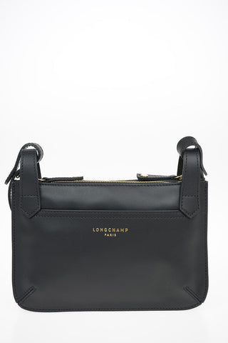 Leather Pouch Bag With Adjustable Shoulder Strap