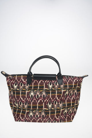 Printed Fabric LE PLIAGE Tote Bag with Removable Shoulder Strap