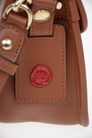 Borsa Postina in Pelle Traforata