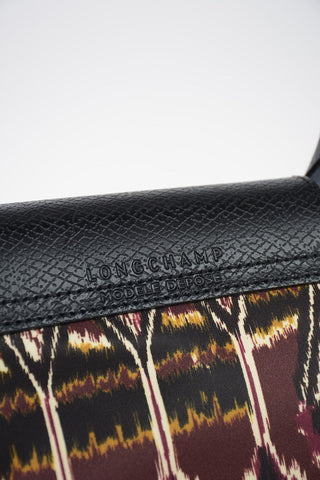 Printed Fabric LE PLIAGE Tote Bag with Removable Shoulder Strap