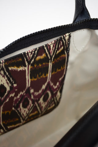 Printed Fabric LE PLIAGE Tote Bag with Removable Shoulder Strap
