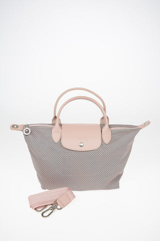Printed Fabric LE PLIAGE Tote Bag with Removable Shoulder Strap