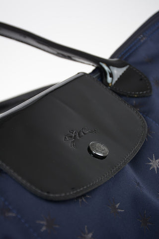 Star Printed Fabric Tote Bag