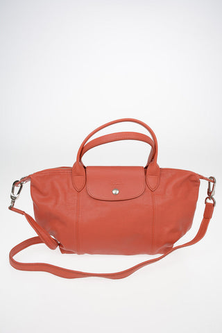 Leather Tote Bag with Removable Shoulder Strap