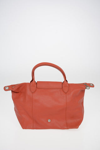 Leather Tote Bag with Removable Shoulder Strap
