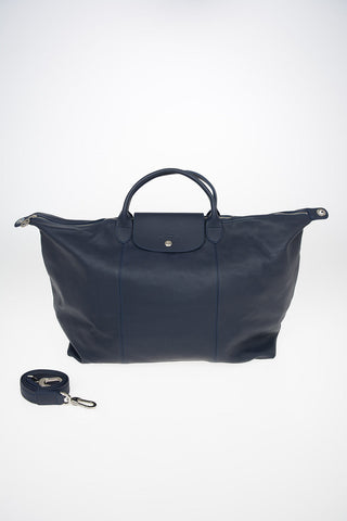 Leather Tote Bag With Removable Shoulder Strap