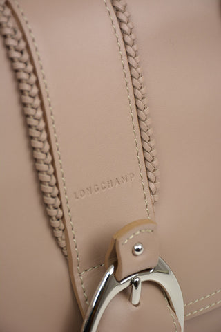 Leather Saddle Bag With Adjustable Shoulder Strap