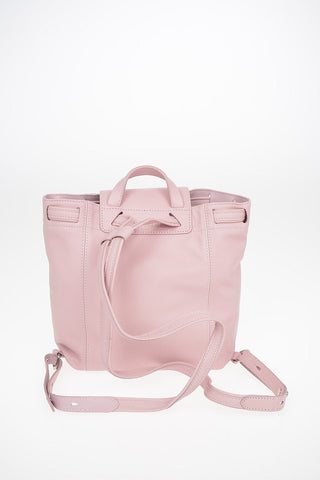 Leather Mini Backpack with Adjustable Straps
