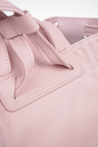 Leather Mini Backpack with Adjustable Straps